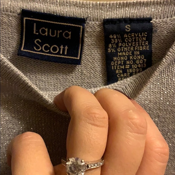 Gray shimmery sweater - Picture 2 of 3